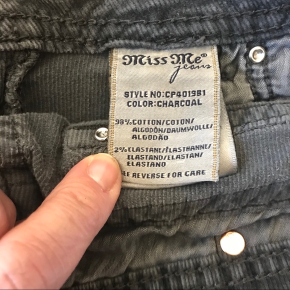 ❤️ SOLD ❤️ MISS ME BOOTCUT CORDUROY JEANS - Picture 8 of 8